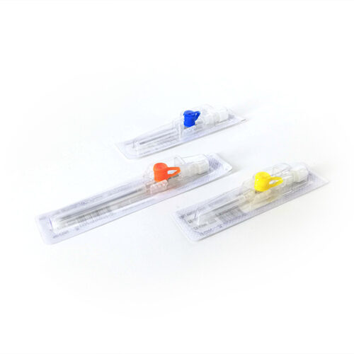 Канюля/катетер внутривенный периферический Bioflokage Budget c инъекционным клапаном, размерами: 14G, 16G, 17G, 18G, 20G, 22G, 24G, 26G