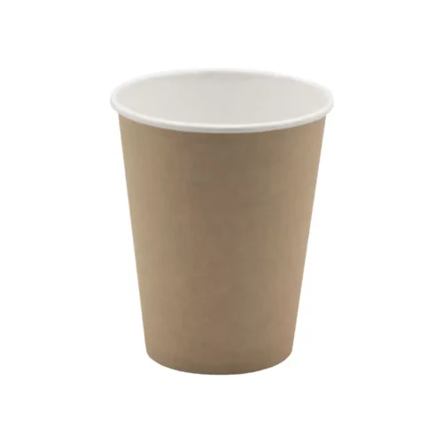 Бумажный стакан крафт для кофе 200 мл