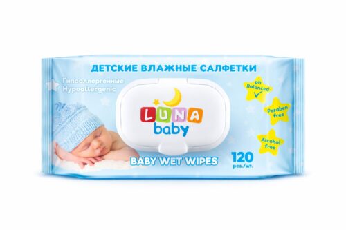 Влажные салфетки 120 шт