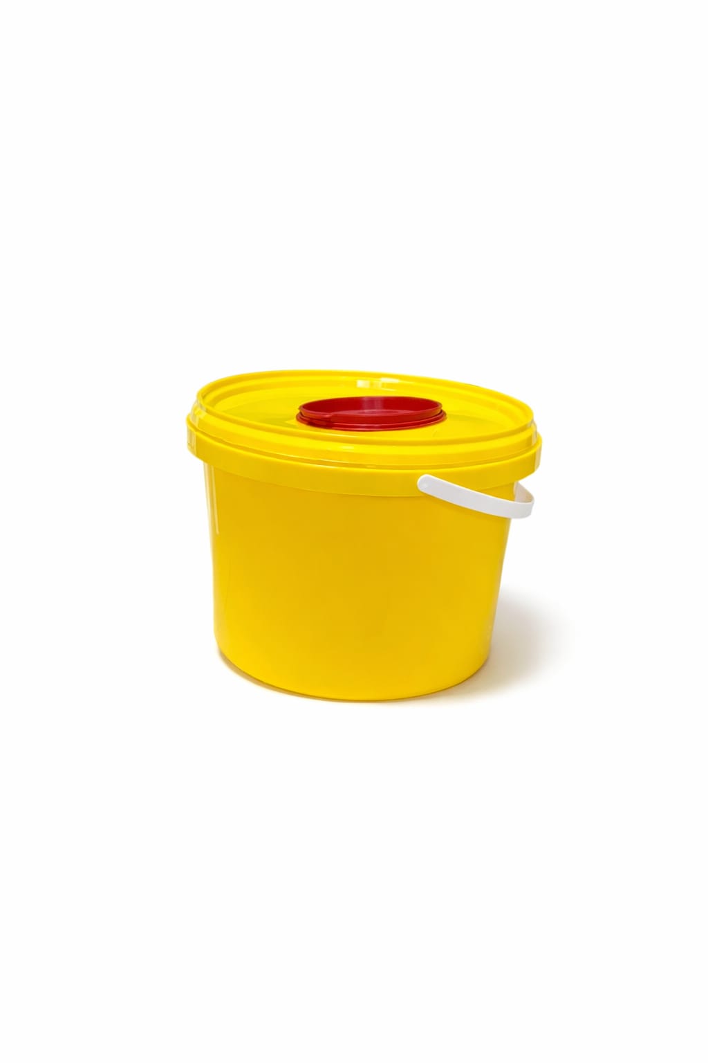 Емкость для сбора острых медицинских инструментов класс Б желтая разных объемов