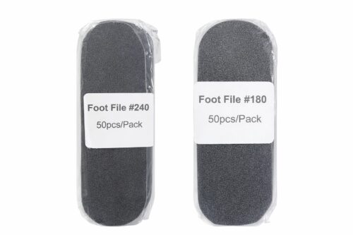 Сменные файлы для педикюра 50 штук в упаковке разной гритности