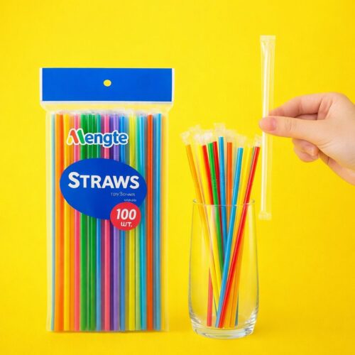 Одноразовые трубочки для напитков