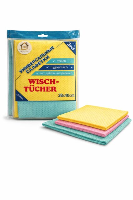 Салфетки универсальные German, 3 шт (для кухни и дома)