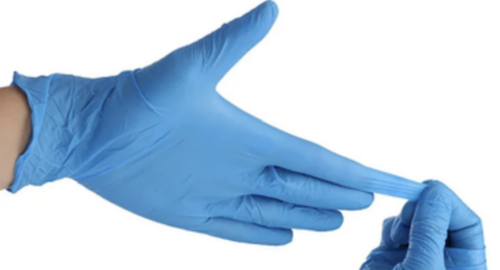 Перчатки витриловые