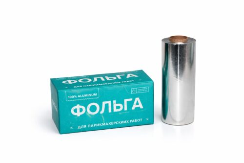 Фольга для парикмахерских работ 16мкр (алюминиевая)