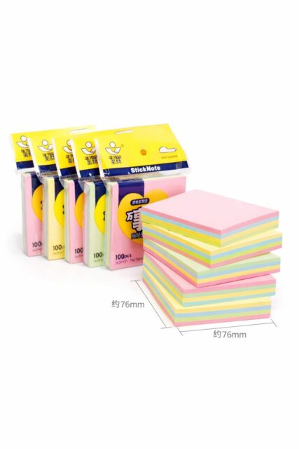 Стикеры для заметок 76×76 мм, 100 листов