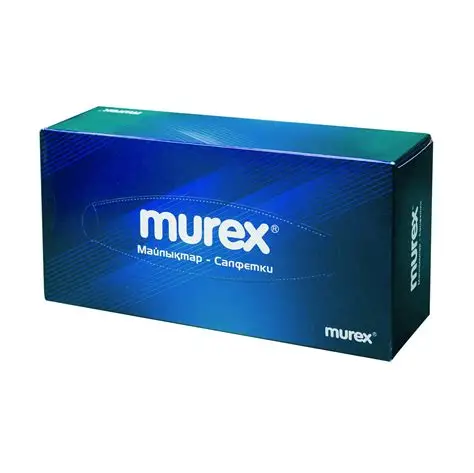 Салфетки бумажные вытяжные, MUREX, упаковка 120 шт.